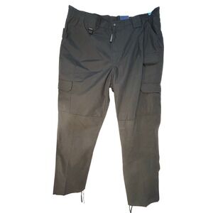 Propper Men's Tactical Cargo Pants Black 44x34 Ripstop Duty Military Work New